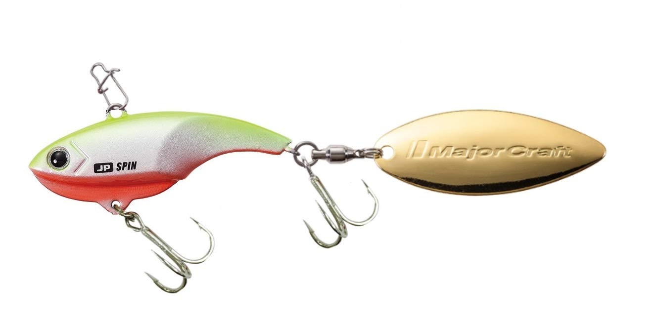 Major Craft Metal Jig Paraspin 18G #9 Yellow Chart Fishing Lure