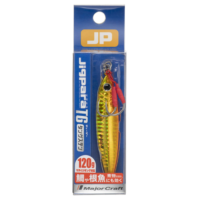 Major Craft Jigpara Tg Tungsten Orange Gold Lure 120G #49