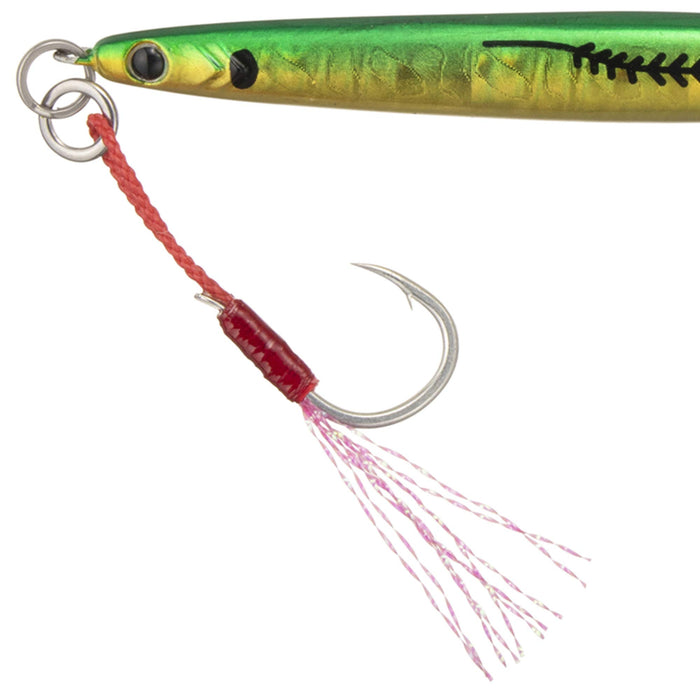 Major Craft Maki Jig Jet 30G 綠金竹莢魚魚餌 #79