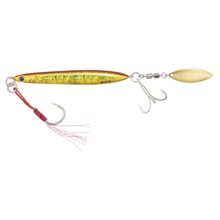 Major Craft Metal Jig Maki Jet 30G Red Gold Lure #3