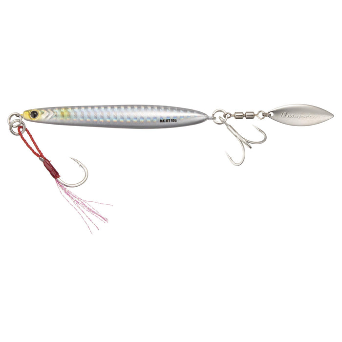 Major Craft Metal Jig Maki Jet 40G Silver #8 Fishing Lure