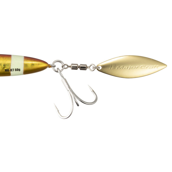 Major Craft Metal Jig Maki Jet 60G Zebra Red Gold Lure #77