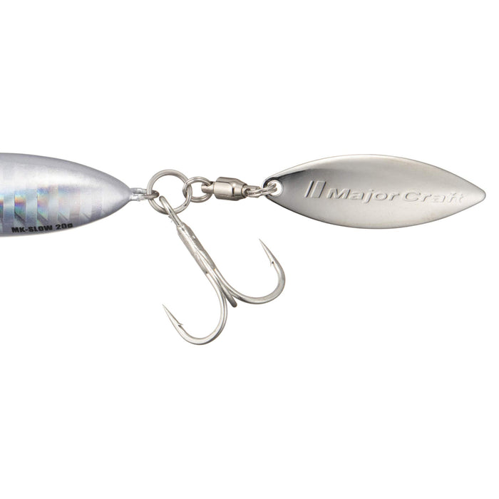 Major Craft Metal Jig Maki Slow 20G Silver Lure #8 Fishing Bait