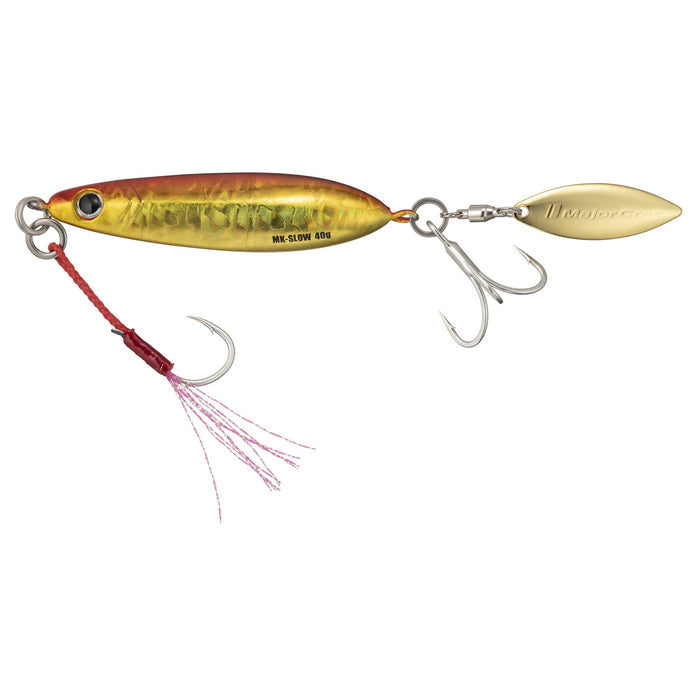 Major Craft Slow Jig 40G Red Gold Metal Jig Lure