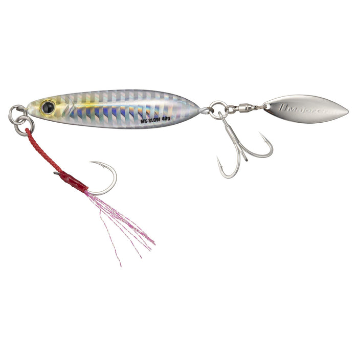 Major Craft Metal Jig Maki Slow 40G Silver #8 Lure