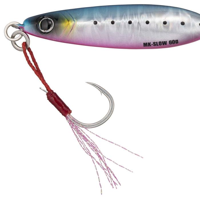 Major Craft 60g Maki Jig Slow Blue Pink Sardine Fishing Lure