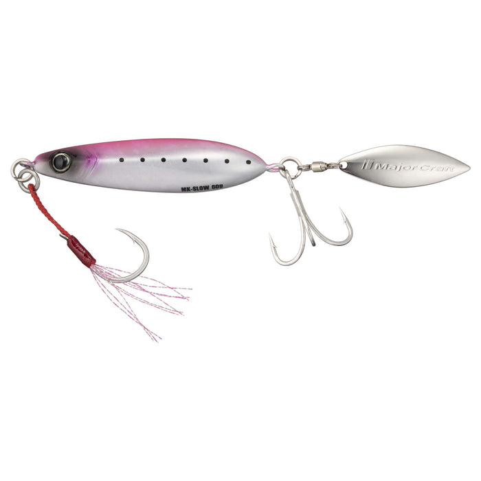 Major Craft Metal Jig Maki Slow 60G Pink Sardine Lure #29