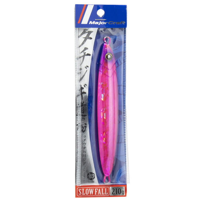 Major Craft Metal Jig Tachijigi Dojo Slow Fall Pink 210G #7 Lure