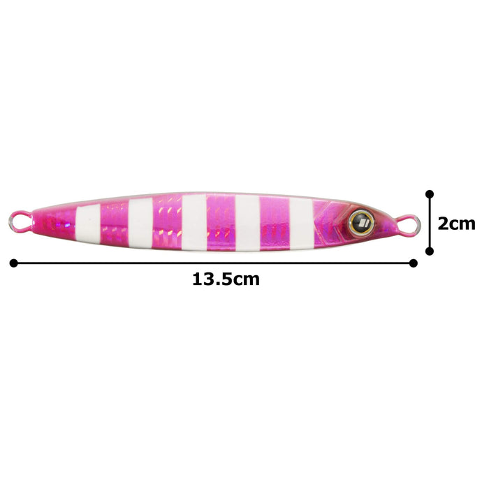 Major Craft Tachijigi Dojo Standard Metal Jig Tjd-St210 Zebra Pink 210G Lure