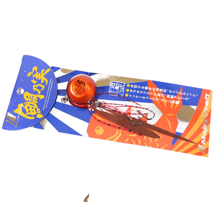 主要工藝金屬 Jig Tai 鑿子 130G 紅色 TM-130#7 釣魚用