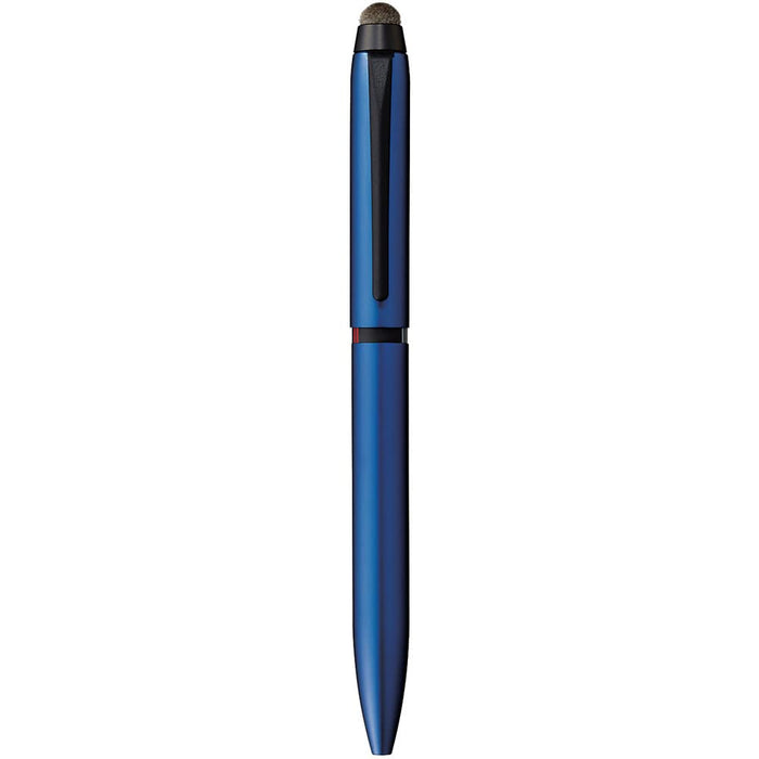 Mitsubishi Pencil 3-Color Ballpoint and Touch Jet Stream Stylus Retractable 0.5 Navy