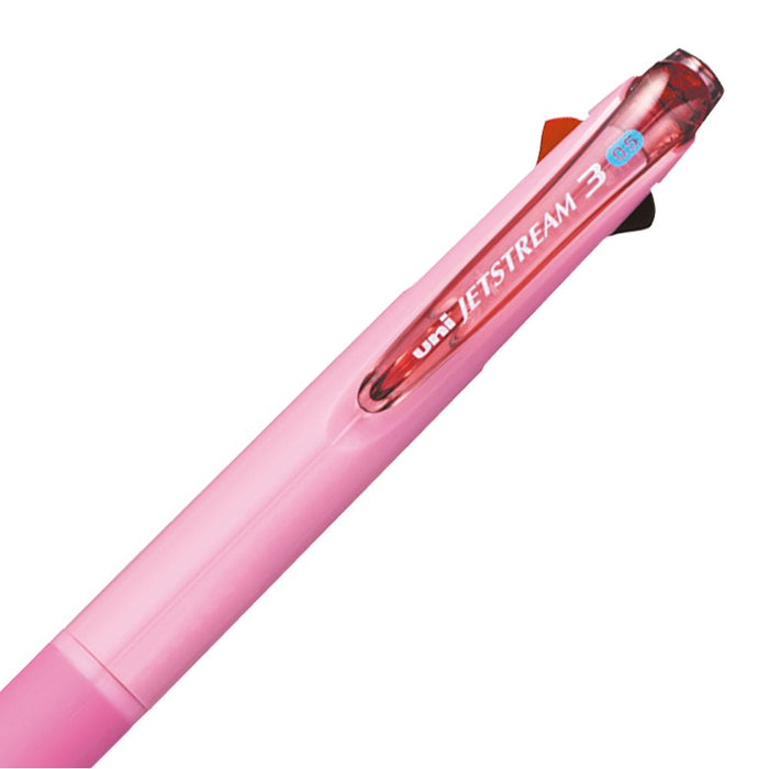 Mitsubishi Pencil Jet Stream 3 Color Ballpoint Pen 0.5 Easy Write Baby Pink