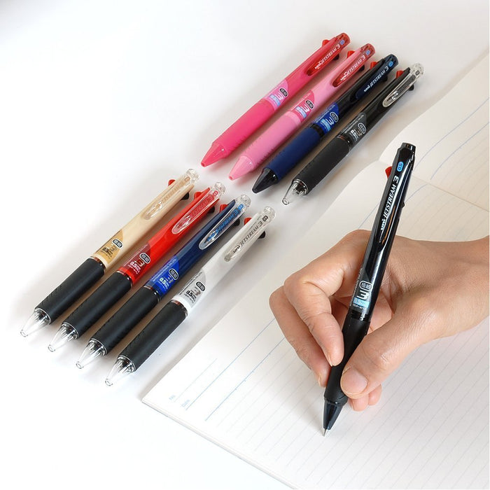 Mitsubishi Pencil 3-Color Jet Stream Ballpoint Pen 0.5mm Easy Write Navy