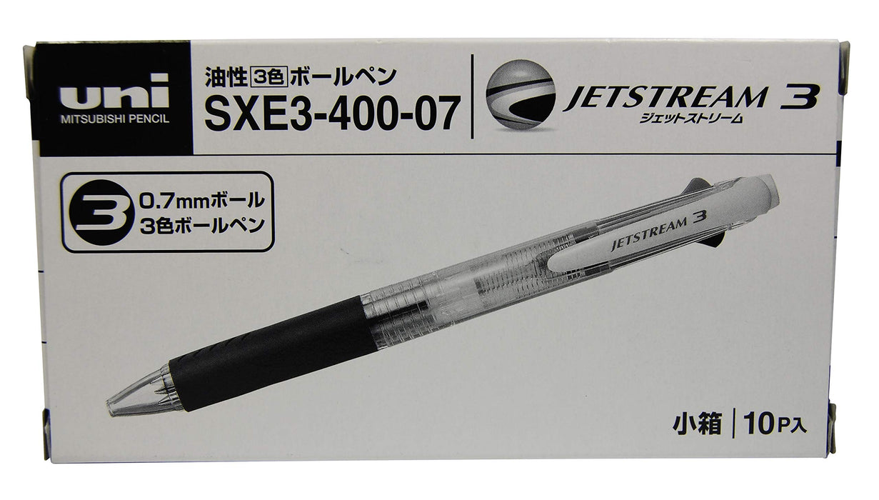 三菱鉛筆 Jet Stream 3 色 0.7 原子筆 綠色 易於書寫