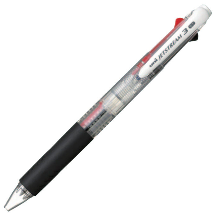 Mitsubishi Pencil 3-Color Jet Stream Ballpoint Pen 0.7 Transparent Easy Write