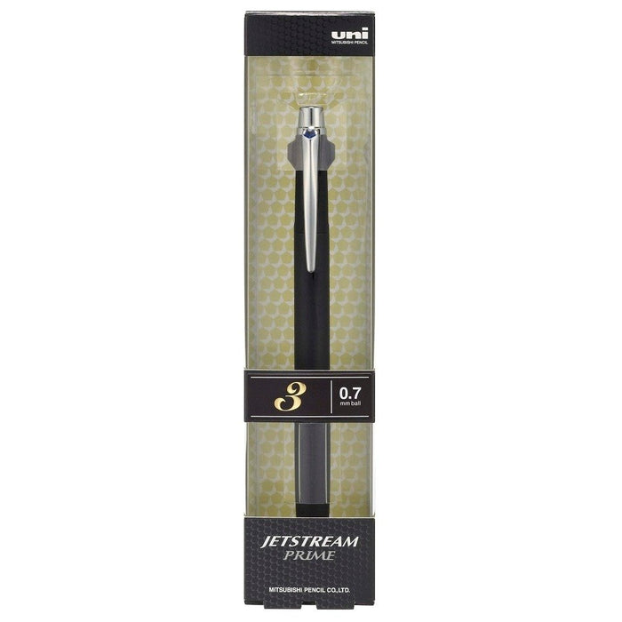 Mitsubishi Pencil Jet Stream Prime 3 Color Ballpoint Pen 0.7 Black Easy Write