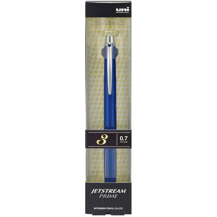 Mitsubishi Pencil Jet Stream Prime 3-Color Ballpoint Pen 0.7 Navy Easy to Write