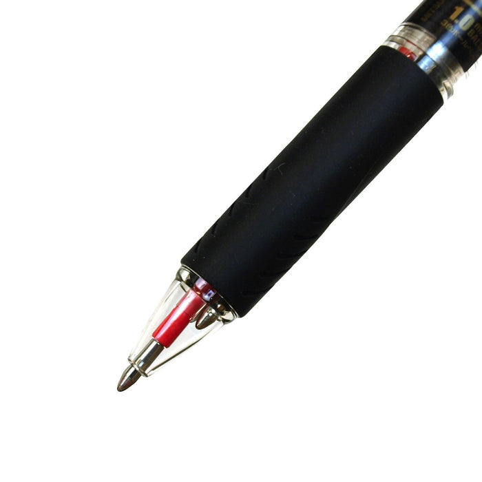 Mitsubishi Pencil Jetstream 3-Color Ballpoint Pen 1.0 Point Transparent Easy Writing