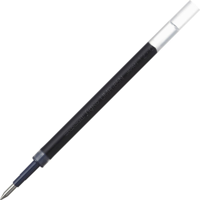 Mitsubishi Pencil Signo RT Black Gel Ballpoint Pen Refill 0.5 mm 10 Pieces