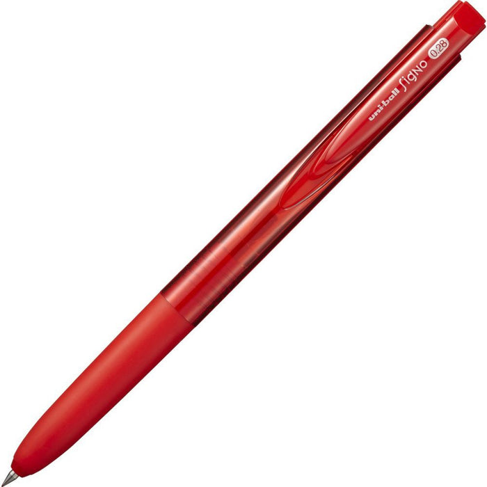 Mitsubishi Pencil Signo Rt1 Gel Ballpoint Pen 0.28 Red 10 Pieces Pack