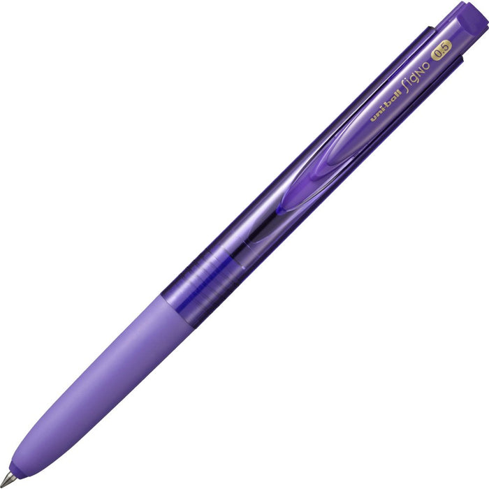 Mitsubishi Pencil Signo Rt1 Gel Ballpoint 0.5 Violet Pen Pack of 10