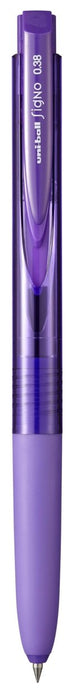 Mitsubishi Pencil Uniball Signo RT1 UMN-155-38 Gel Pen Violet Pack of 12