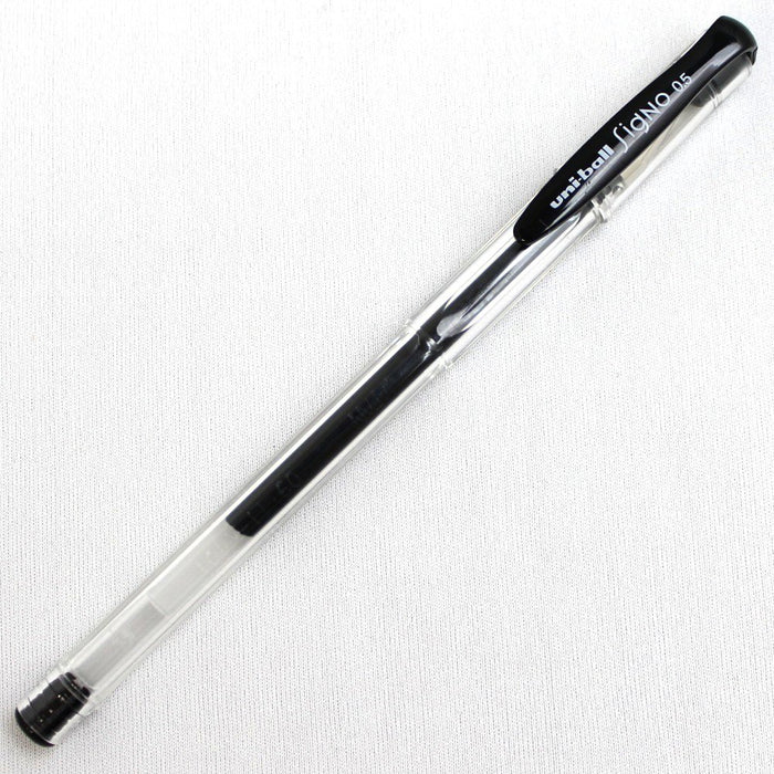 Mitsubishi Pencil Signo Gel Ink Ballpoint Pen 0.5 Black 5 Pack