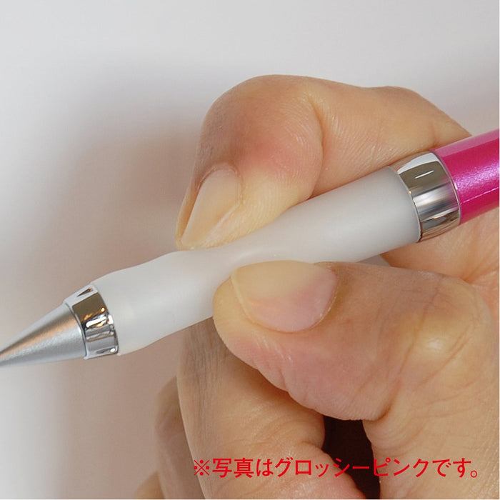 Mitsubishi Pencil Alpha Gel Slim 0.5 Mechanical Pencil in Pure Black