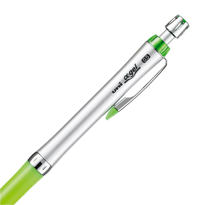 Mitsubishi Pencil Alpha Gel Mechanical Pencil 0.5 Slim Yellow Green M5807Gg1P.5