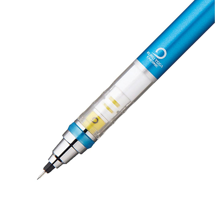 Mitsubishi Pencil Kurtoga 0.3 Blue Mechanical Pencil with Automatic Lead Rotation