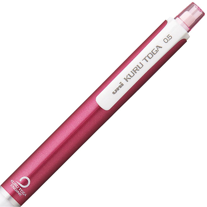 Mitsubishi Pencil Kurtoga Mechanical Pencil 0.5 Pink Automatic Lead Rotation M54501P.13