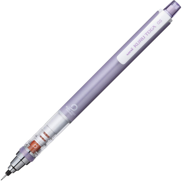 Mitsubishi Pencil Kurtoga 0.5mm Mechanical with Automatic Lead Rotation Violet