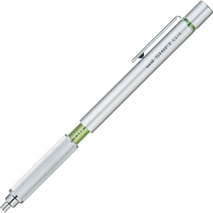 Mitsubishi Pencil M41010.26 - Mechanical Drafting Pencil 0.4 Silver Shift