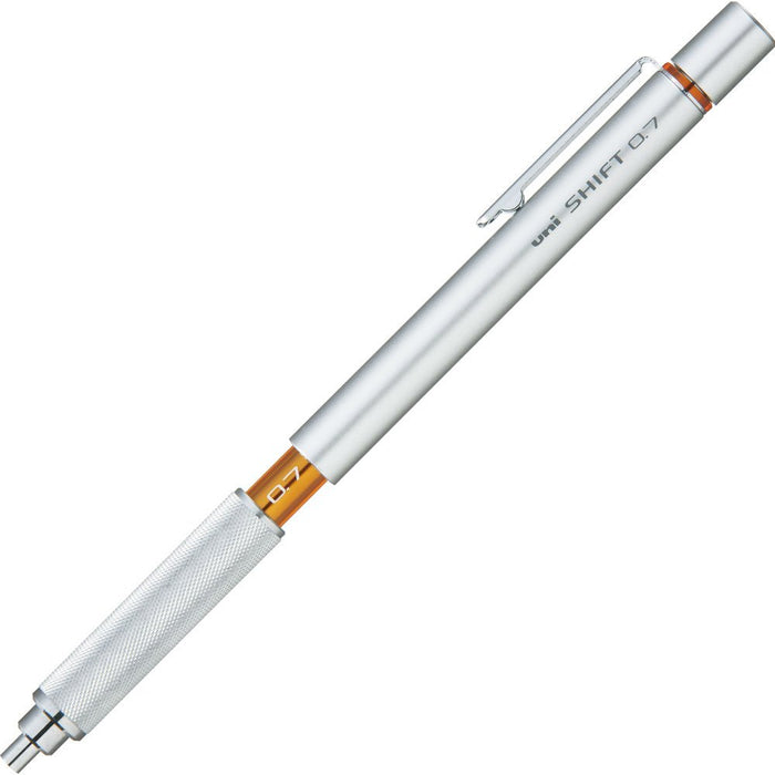 Mitsubishi Pencil Shift 0.7 Mechanical Drafting Pencil Silver M71010.26