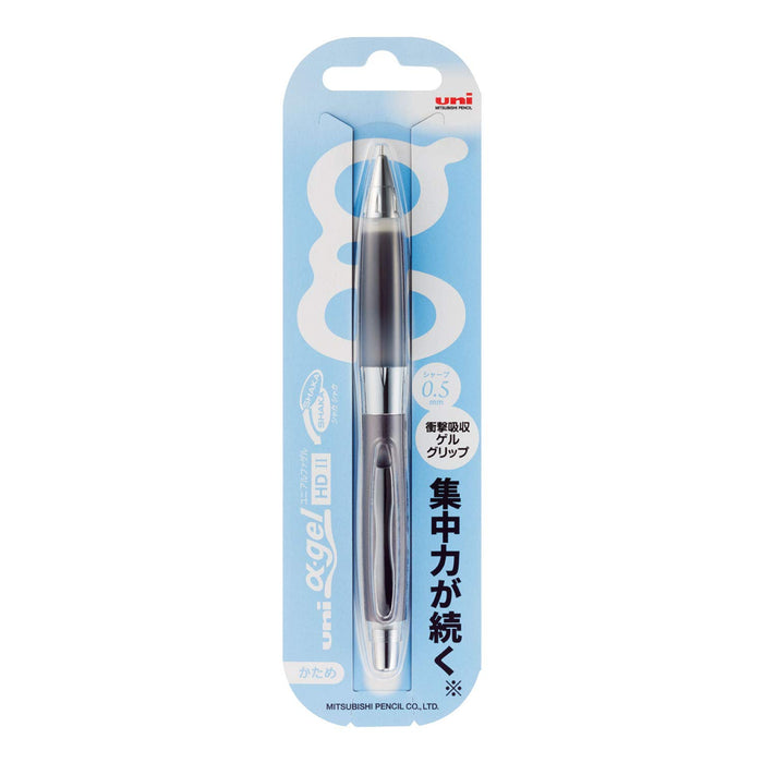 Mitsubishi Pencil Uni Alpha Gel Hard Mechanical Pencil 0.5 Gunmetal M5619Gg1P.43