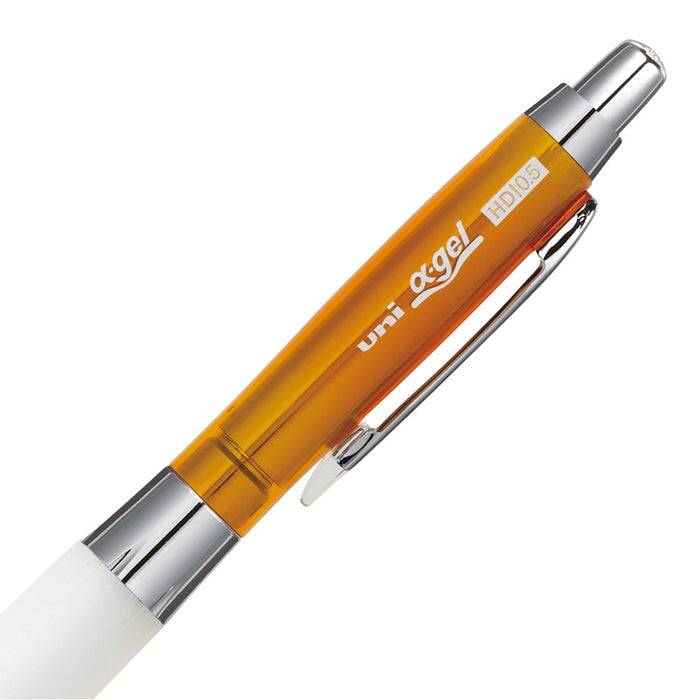 Mitsubishi Pencil Uni Alpha Gel 0.5 Mechanical Pencil - Chrome Orange Hard