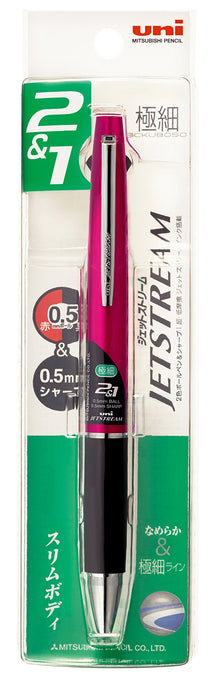 Mitsubishi Pencil Jet Stream Multi-Function Pen 0.5 Pink Easy to Write MSXE380005P13