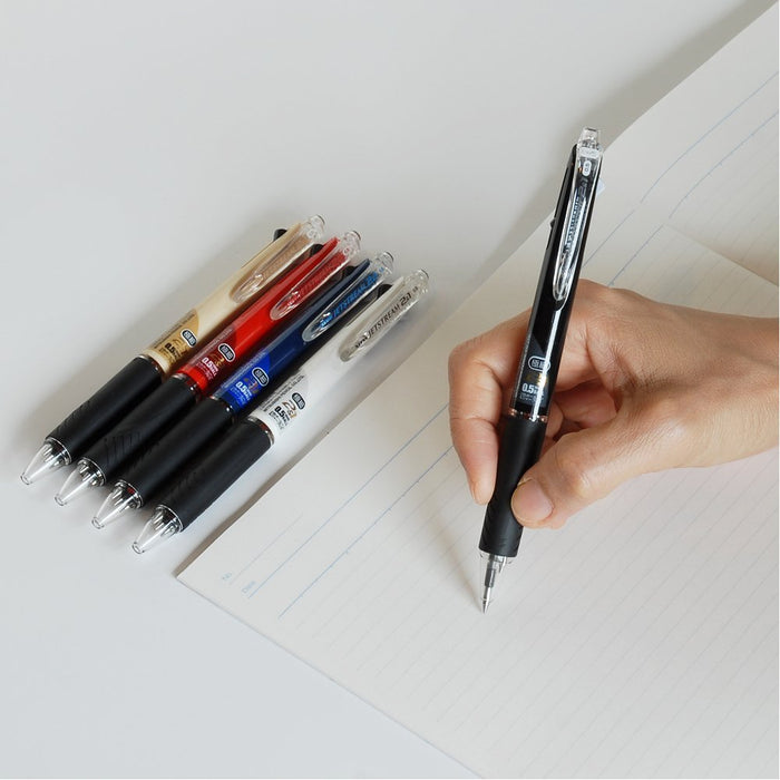 Mitsubishi Pencil Jet Stream 2&1 Multi-Function Pen 0.5mm White Easy to Write