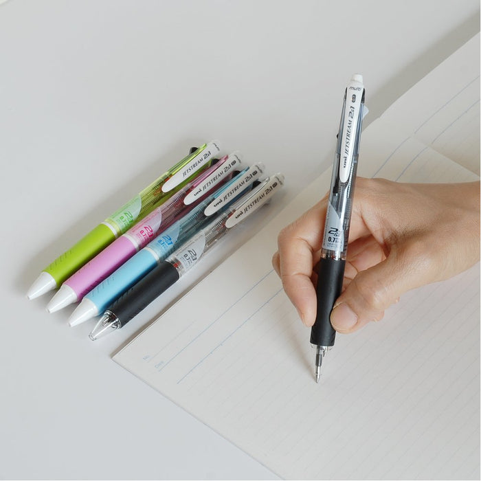 Mitsubishi Pencil Jet Stream Multi-Function Pen 0.7 Easy-to-Write Transparent