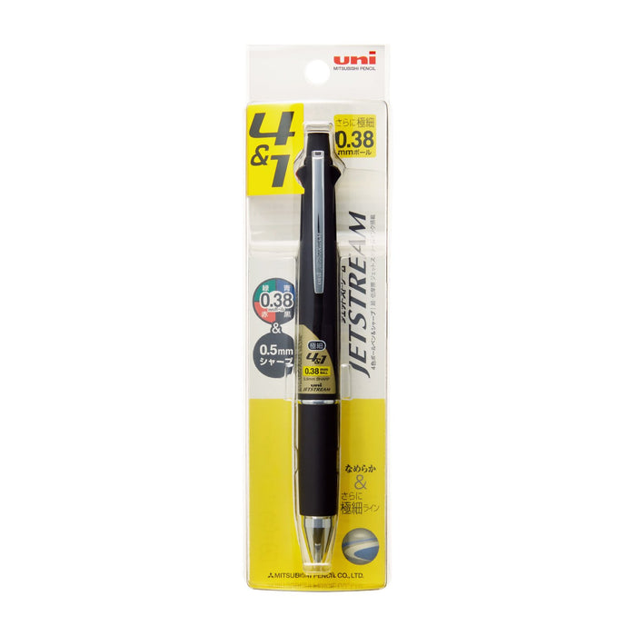 Mitsubishi Pencil Jet Stream Easy Write 4-in-1 Multi-Function Pen 0.38mm Black