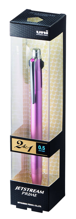 Mitsubishi Pencil Jet Stream Prime 2&1 Multi-Function Pen 0.5 Light Pink