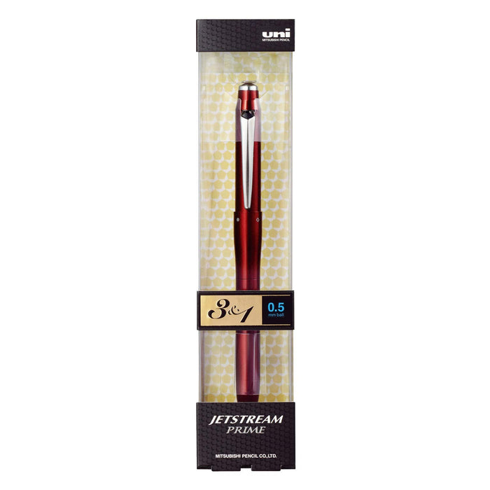 Mitsubishi Pencil Jet Stream Prime Multi-Function Pen 0.5mm Dark Bordeaux Easy to Write