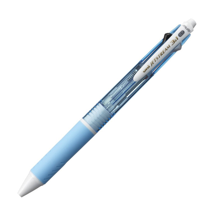 Mitsubishi Pencil Jetstream 3-in-1 Multi-Function Pen - 0.7 Easy Write Light Blue