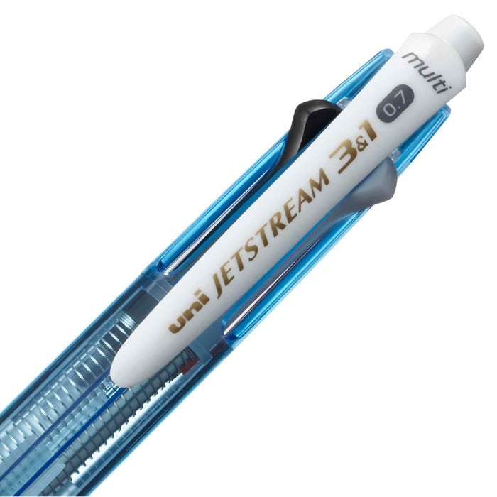 Mitsubishi Pencil Jetstream 3-in-1 Multi-Function Pen - 0.7 Easy Write Light Blue