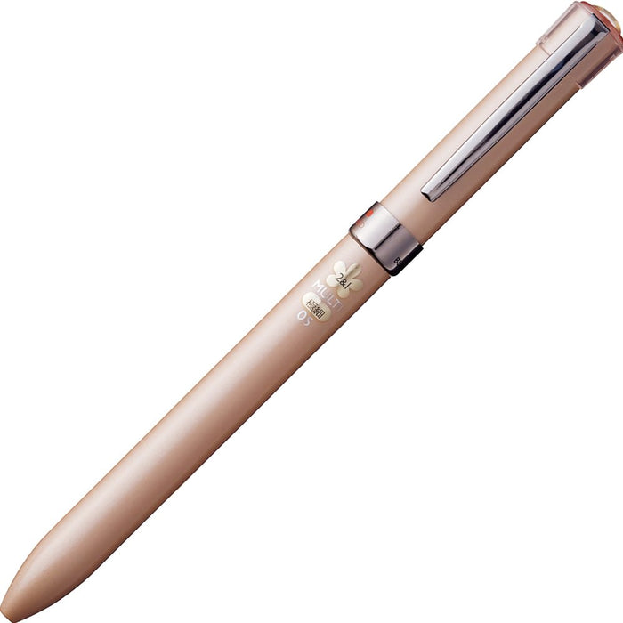 Mitsubishi Pencil Jetstream F Series 2&1 0.5 Silky Gold Multifunctional Easy Write Pen