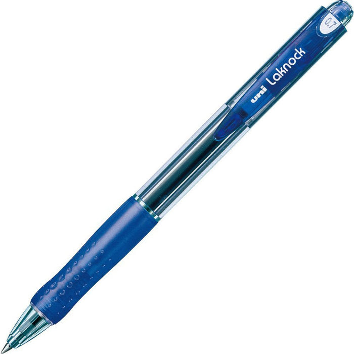 Mitsubishi Pencil Oil-Based Ballpoint Pen 0.7mm 10 Piece Set in Translucent Blue