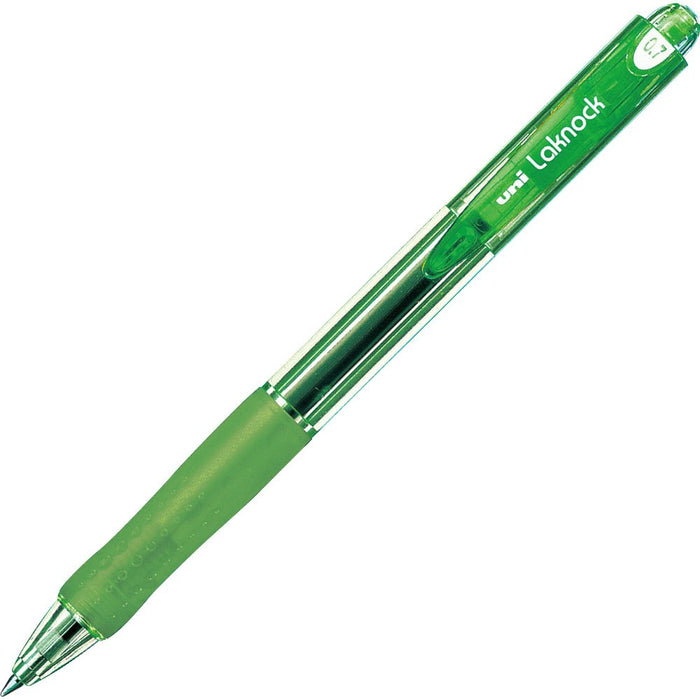 Mitsubishi Pencil Oil-Based Ballpoint 0.7 Berry Raku Pen 10 Pieces Green