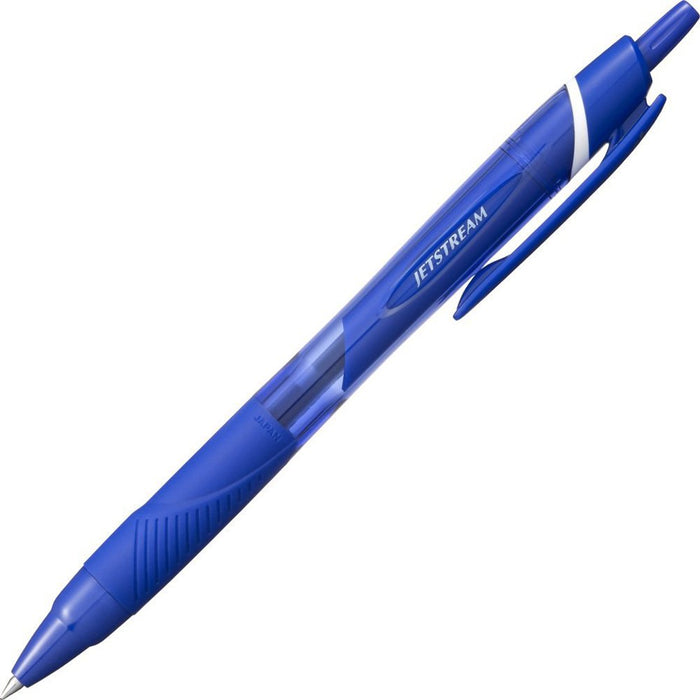 Mitsubishi Pencil Jet Stream Blue Ballpoint Pen 0.5mm Pack of 10 Easy to Write