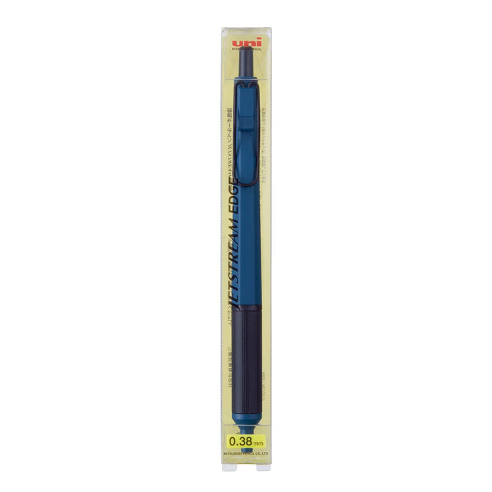 Mitsubishi Pencil Jet Stream Edge Oil-Based Ballpoint Pen 0.38 Prussian Blue Easy Write