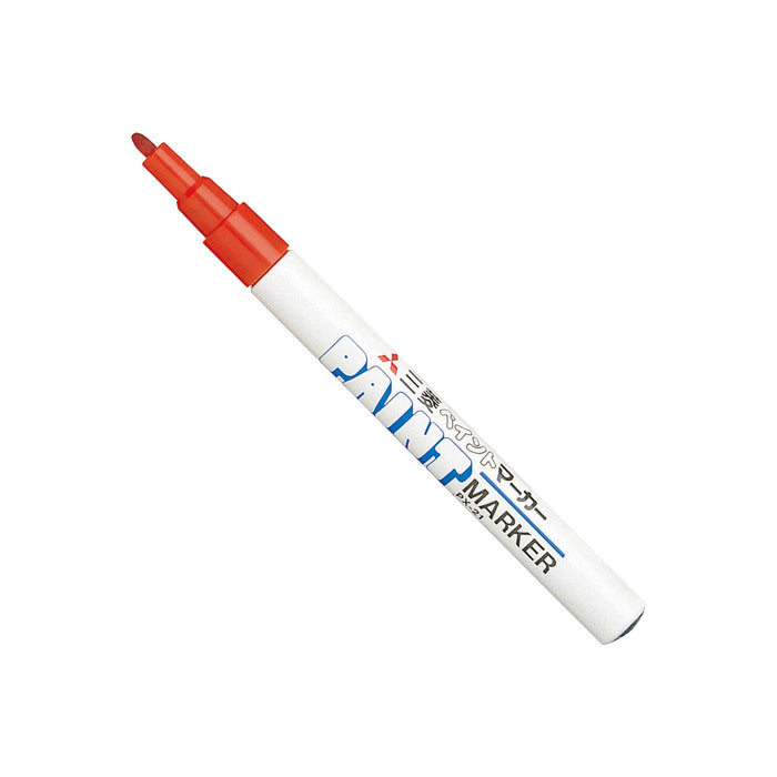 Mitsubishi Pencil Fine Point Red Paint Marker Pack of 10